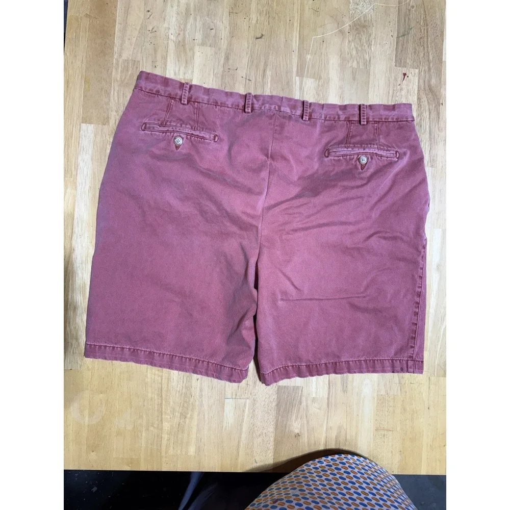 Peter Millar Mens 42 Red Salmon Cotton Chino Golf Shorts 9